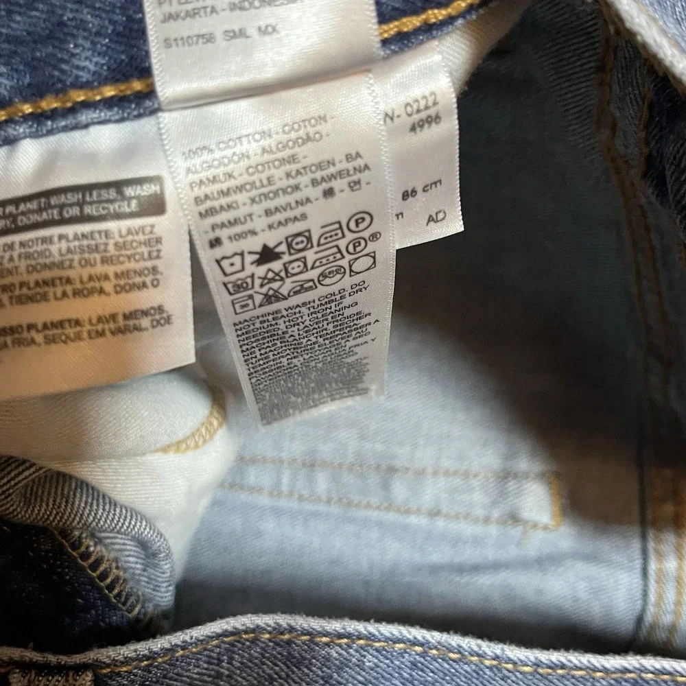 Levis Jeans Mens 34x30 Blue Medium Wash 100% Cotton Regular Fit TRUE TO SIZE EUC